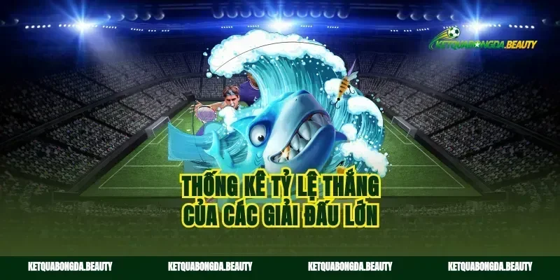 Thống kê tỷ lệ thắng của các giải đấu lớn